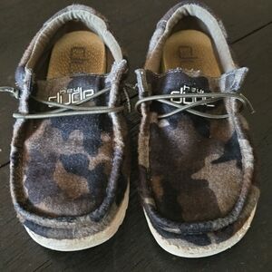 Hey Dude Brown Moccasins Soft Slip-On Shoes